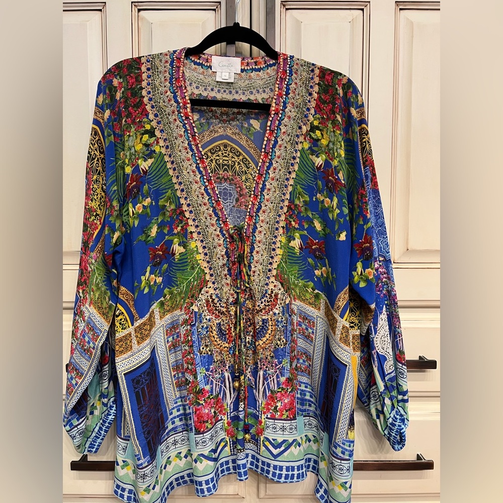 Camilla blouse size 16 - perfect t condition. Worn one time.